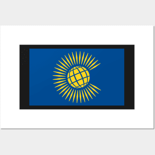 Commonwealth Flag Posters and Art